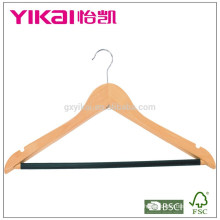 Fashional and fancy shirt and pants wooden clothes hanger